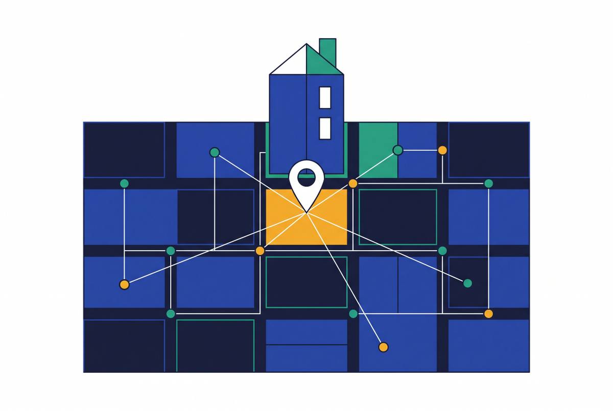 Cover illustration for “AI Tools for Real Estate Developers in Site Selection”