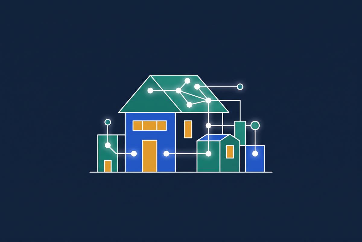 Cover illustration for “How AI Is Being Used in Real Estate by Brokerages Today”