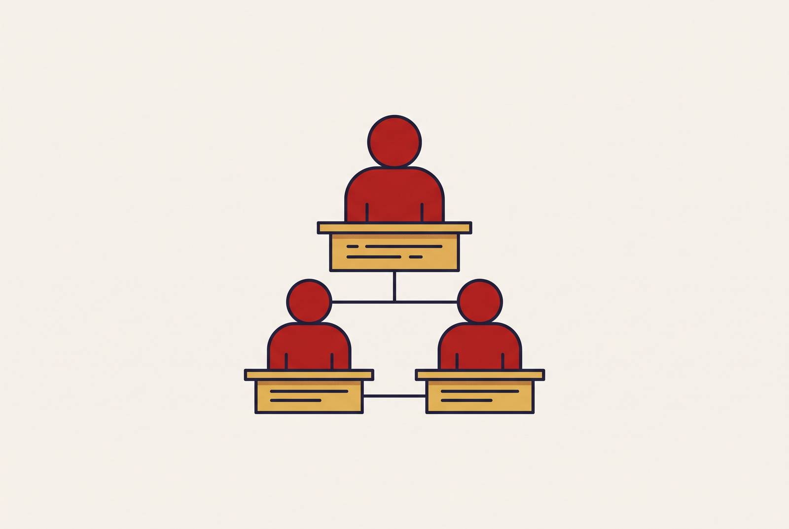 Cover illustration for “Legal Ops Staffing Models for Lean In-House Departments”
