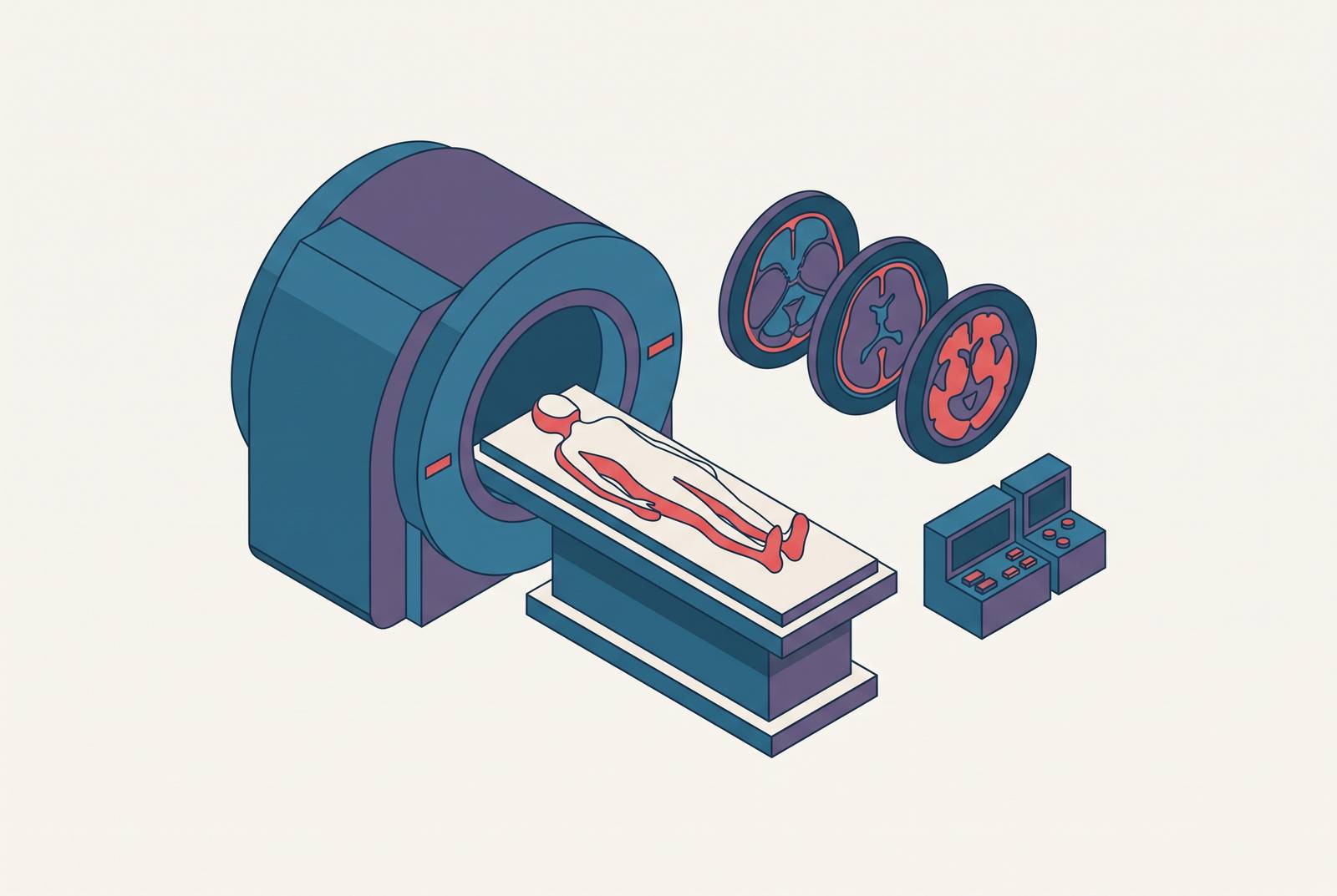 Cover illustration for “Whole-Body MRI for Preventive Screening in Healthy Adults”