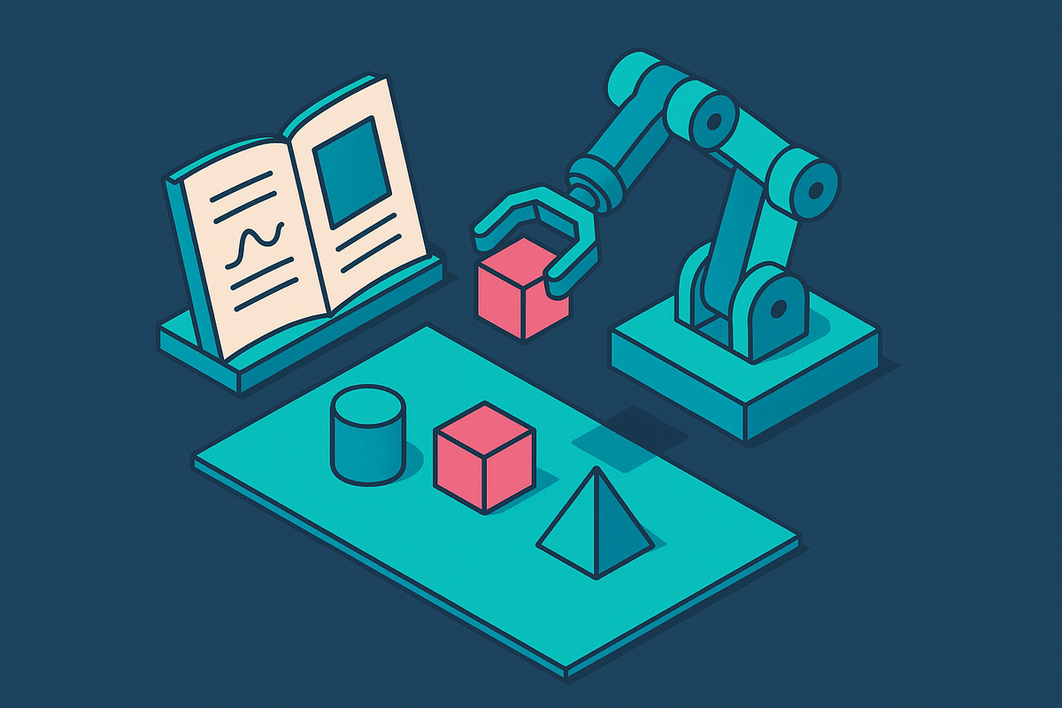 Cover illustration for “Diffusion Policy for Robot Manipulation Tasks”