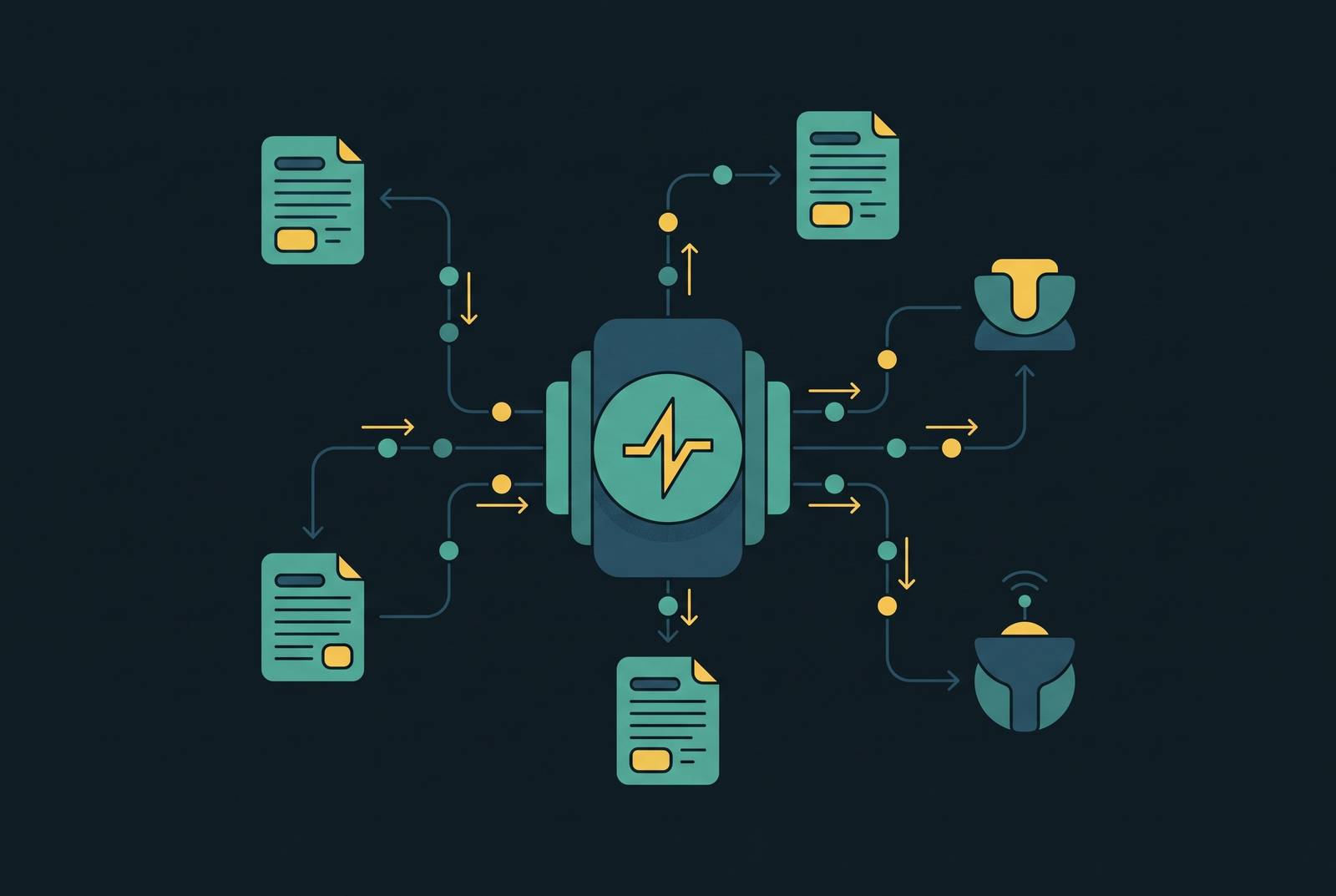 Cover illustration for “Webhook and Event-Driven Delivery for Meeting Transcription Results”