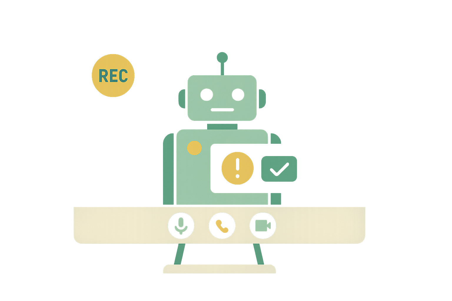 Cover illustration for “Consent Notification UX Patterns for Meeting Recording Bots”