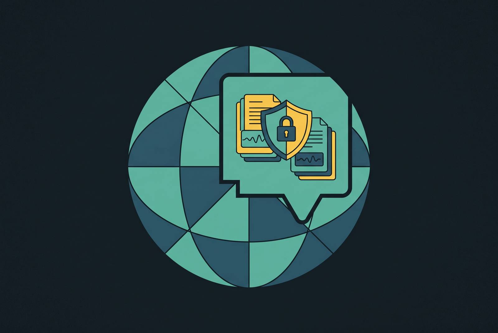 Cover illustration for “Data Residency Requirements for Meeting Transcript Storage”