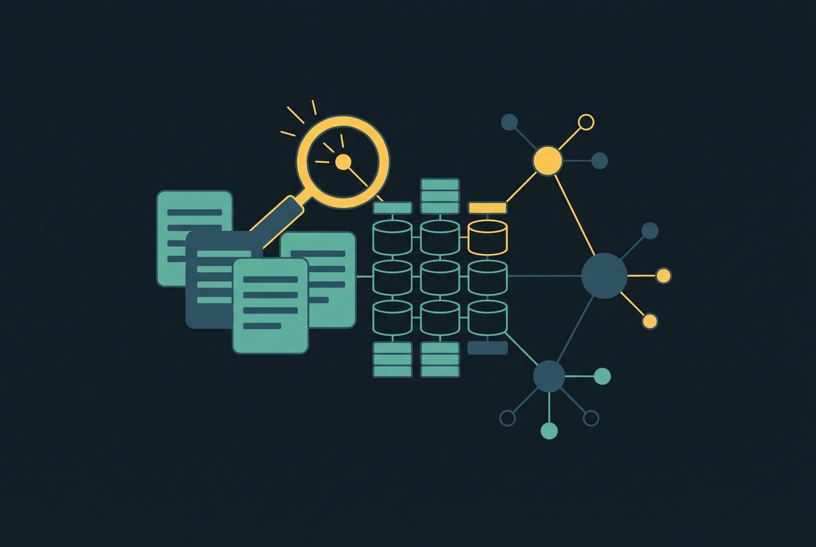 Cover illustration for “Storing and Indexing Meeting Transcripts for Semantic Search”
