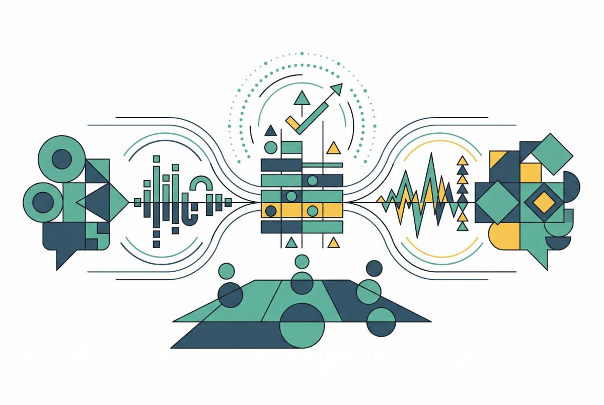 Cover illustration for “Deepgram vs AssemblyAI for Meeting Transcription Accuracy”