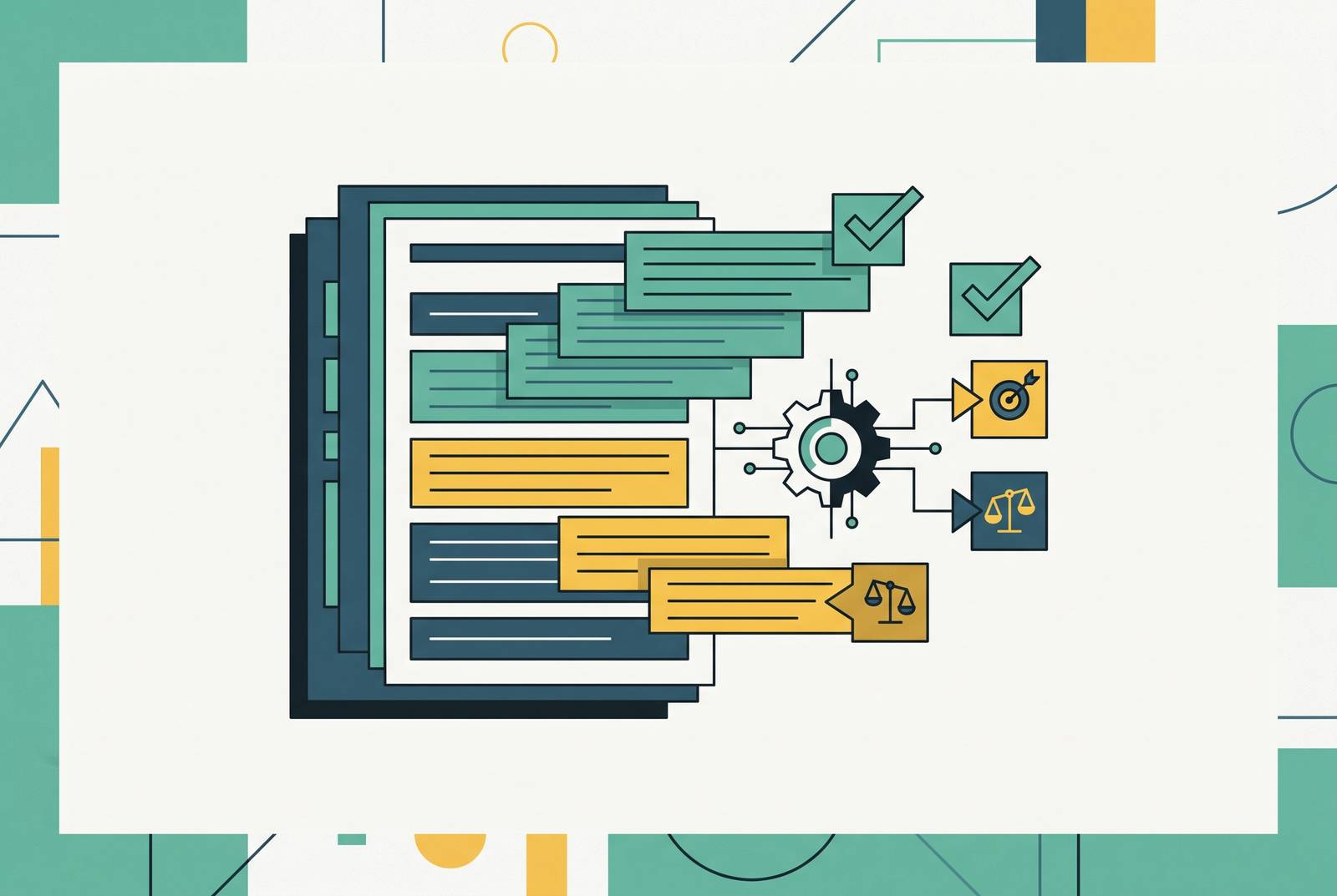Cover illustration for “Extracting Action Items and Decisions From Meeting Transcripts With LLMs”