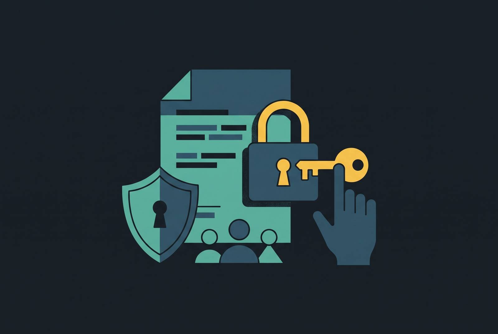 Cover illustration for “GDPR Data Subject Rights Applied to Meeting Transcripts”