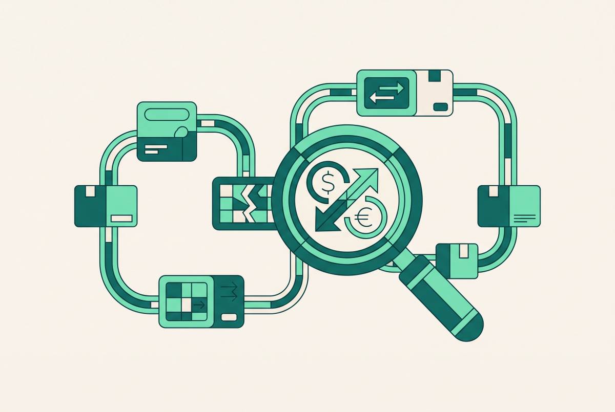 Cover illustration for “FX Exposure Identification in Global Supply Chains”