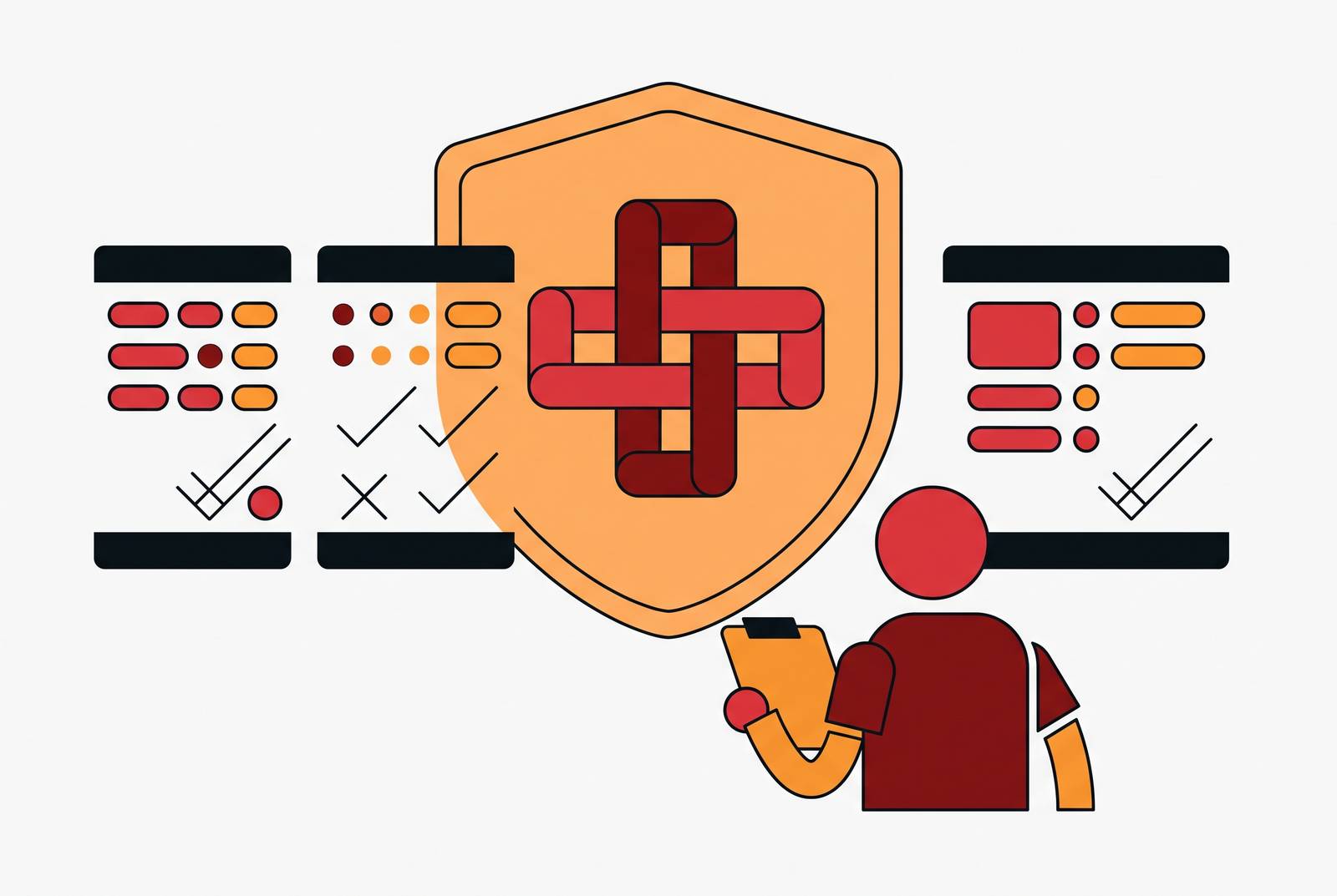 Cover illustration for “HIPAA Training Platform Comparison for Healthcare Staff”