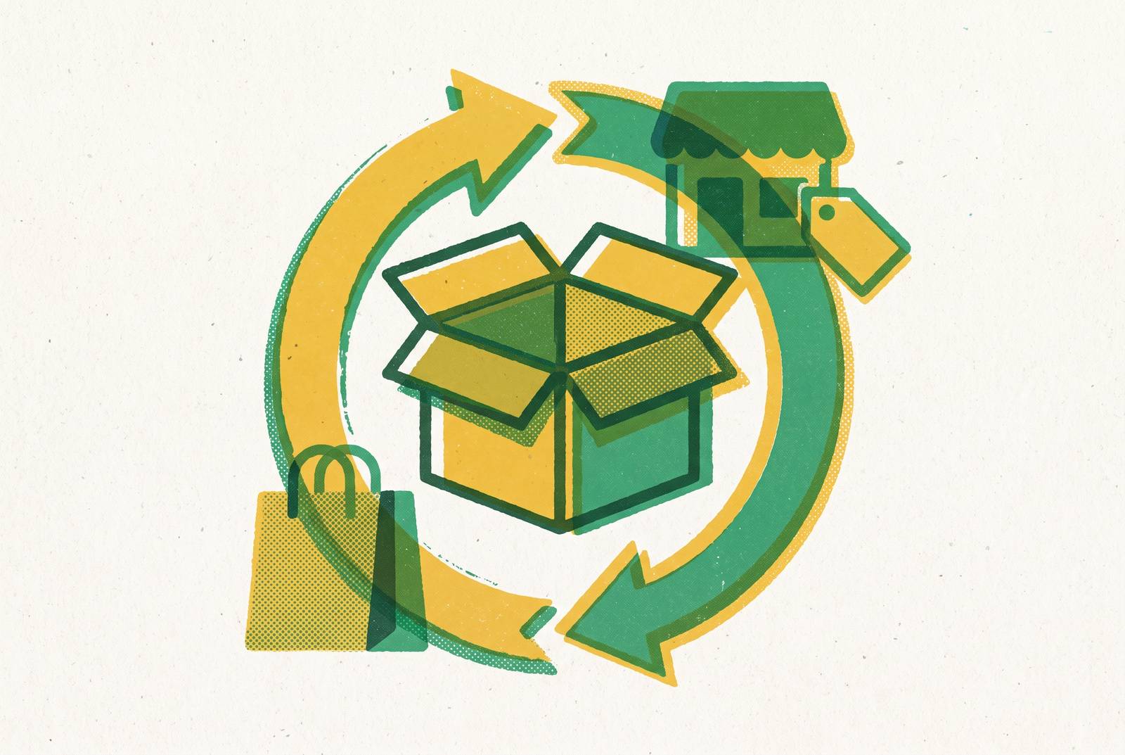 Cover illustration for “Returns and Refunds Policy Design in Product Marketplaces”