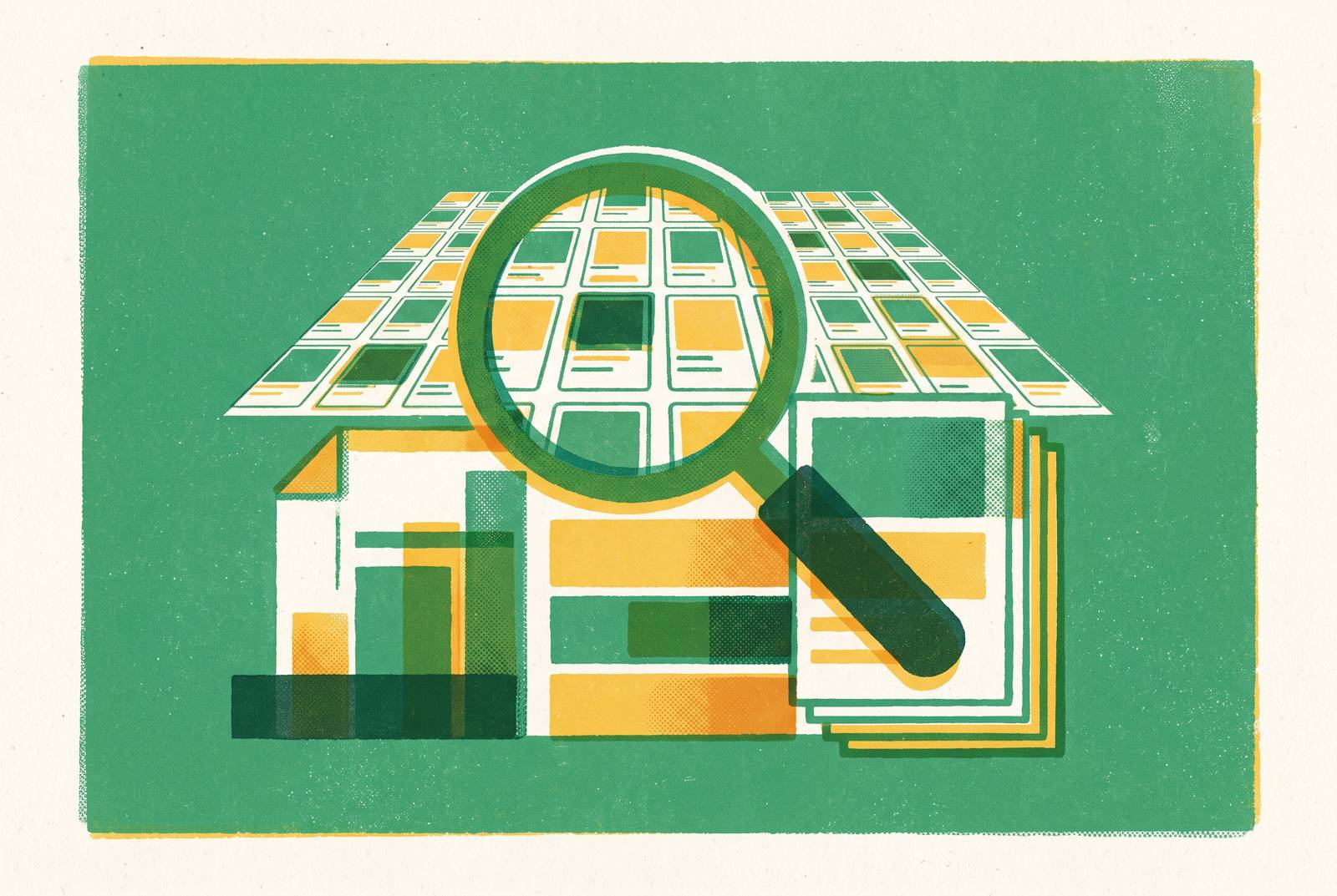 Cover illustration for “Product Marketplace SEO and Content at Scale”