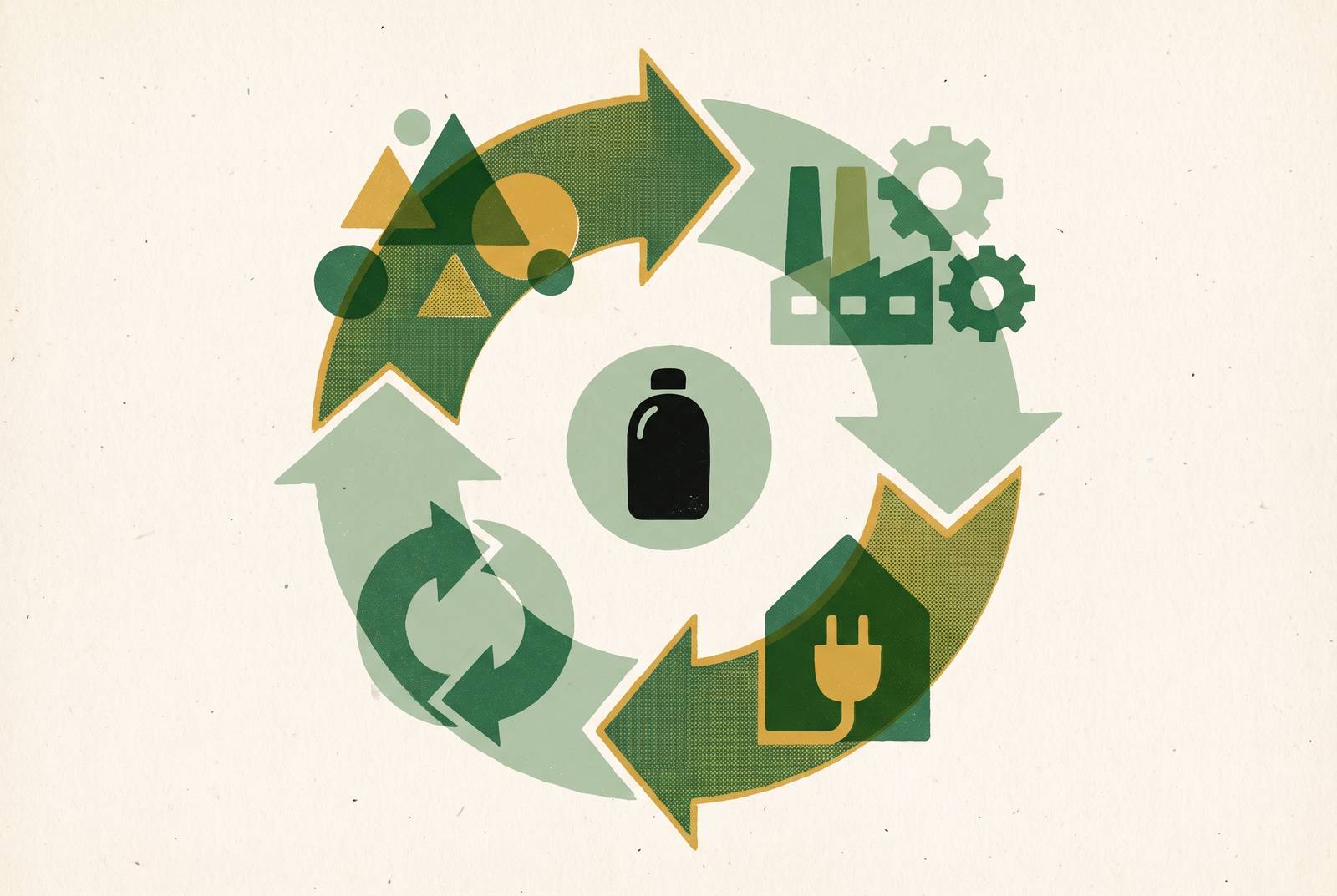 Cover illustration for “Life Cycle Assessment for Product Teams”