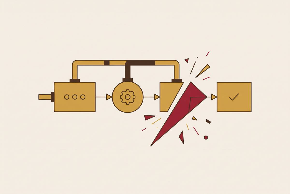 Cover illustration for “Prompt Injection in Agentic Code Pipelines”