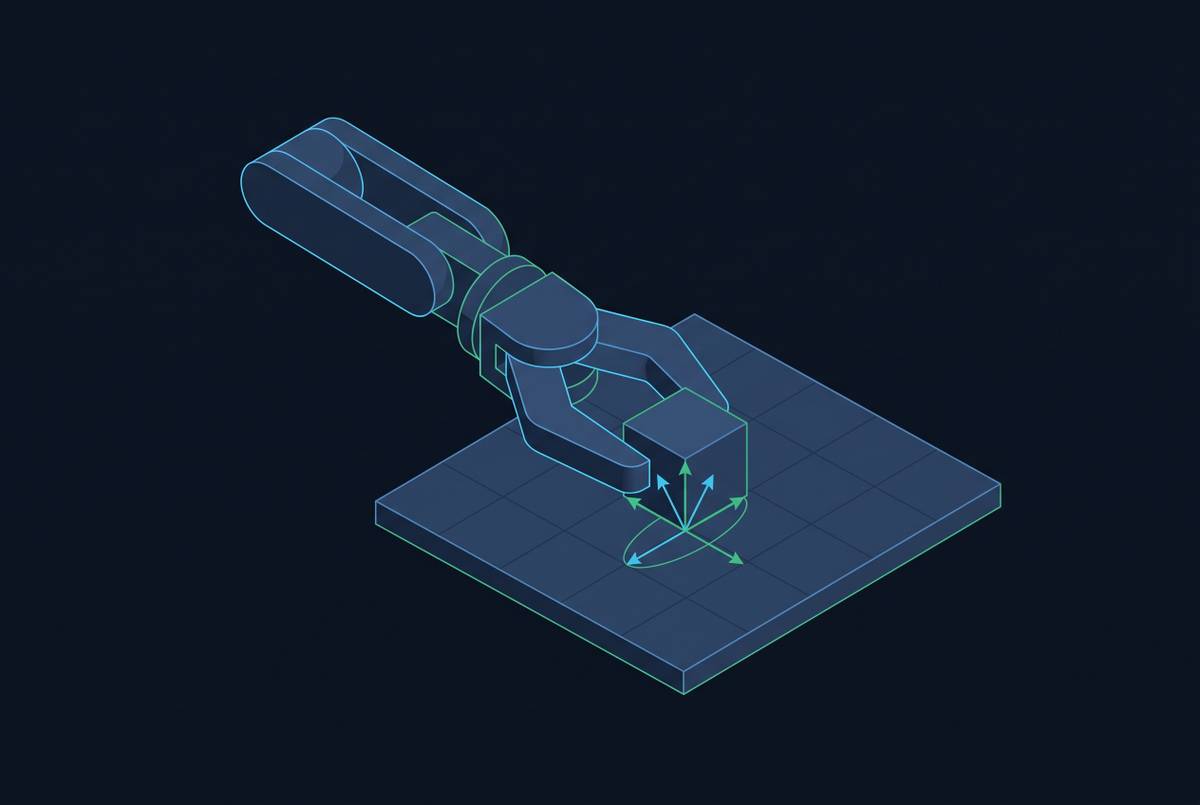 Cover illustration for “Contact Physics Fidelity in Robot Manipulation Simulators”
