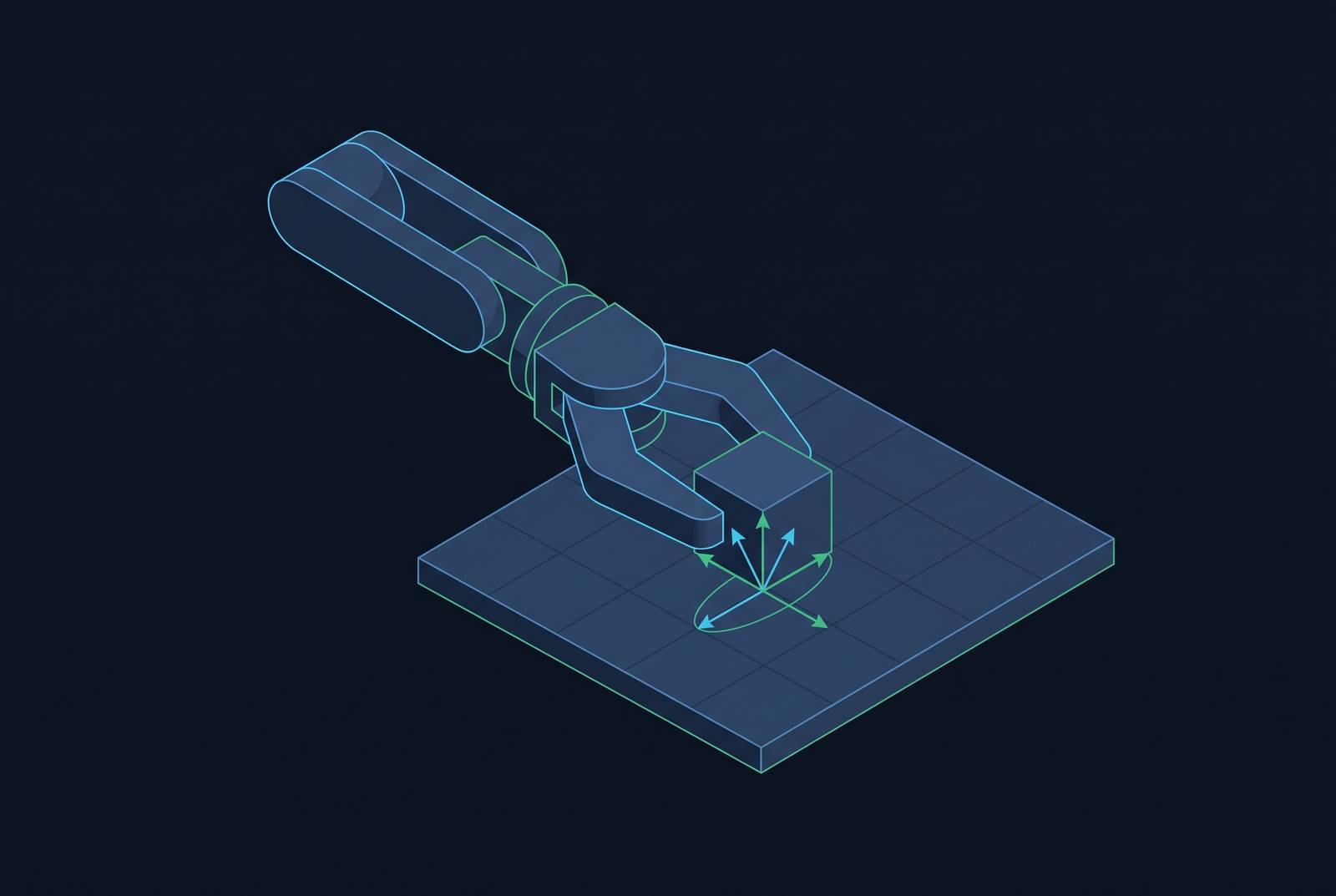 Cover illustration for “Contact Physics Fidelity in Robot Manipulation Simulators”