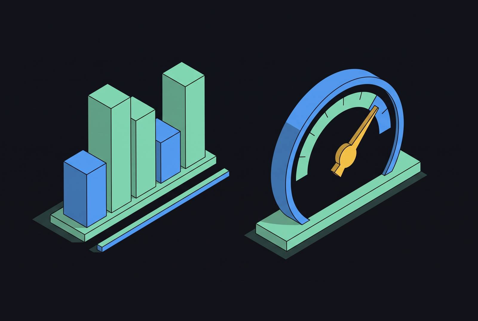 Cover illustration for “Win Rate vs Reward Score as RLHF Evaluation Metrics”