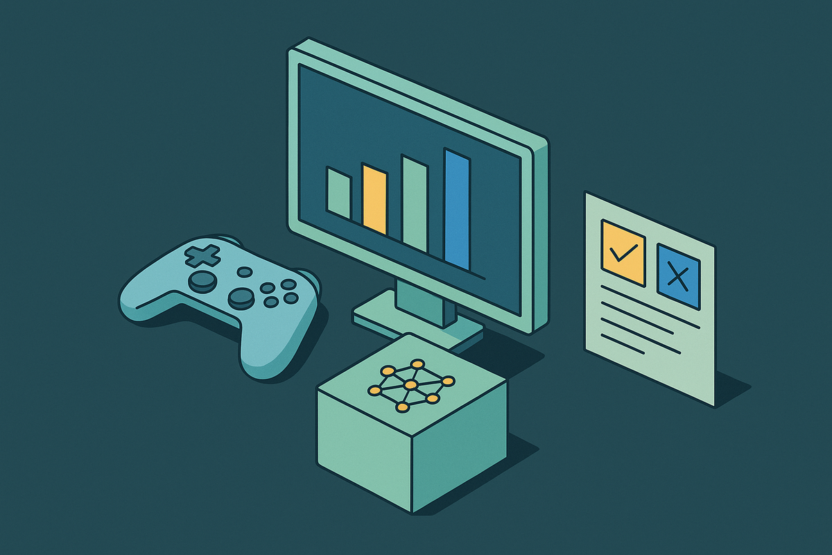 Cover illustration for “Alignment Benchmark Gaming and Saturation in Post-Trained Models”