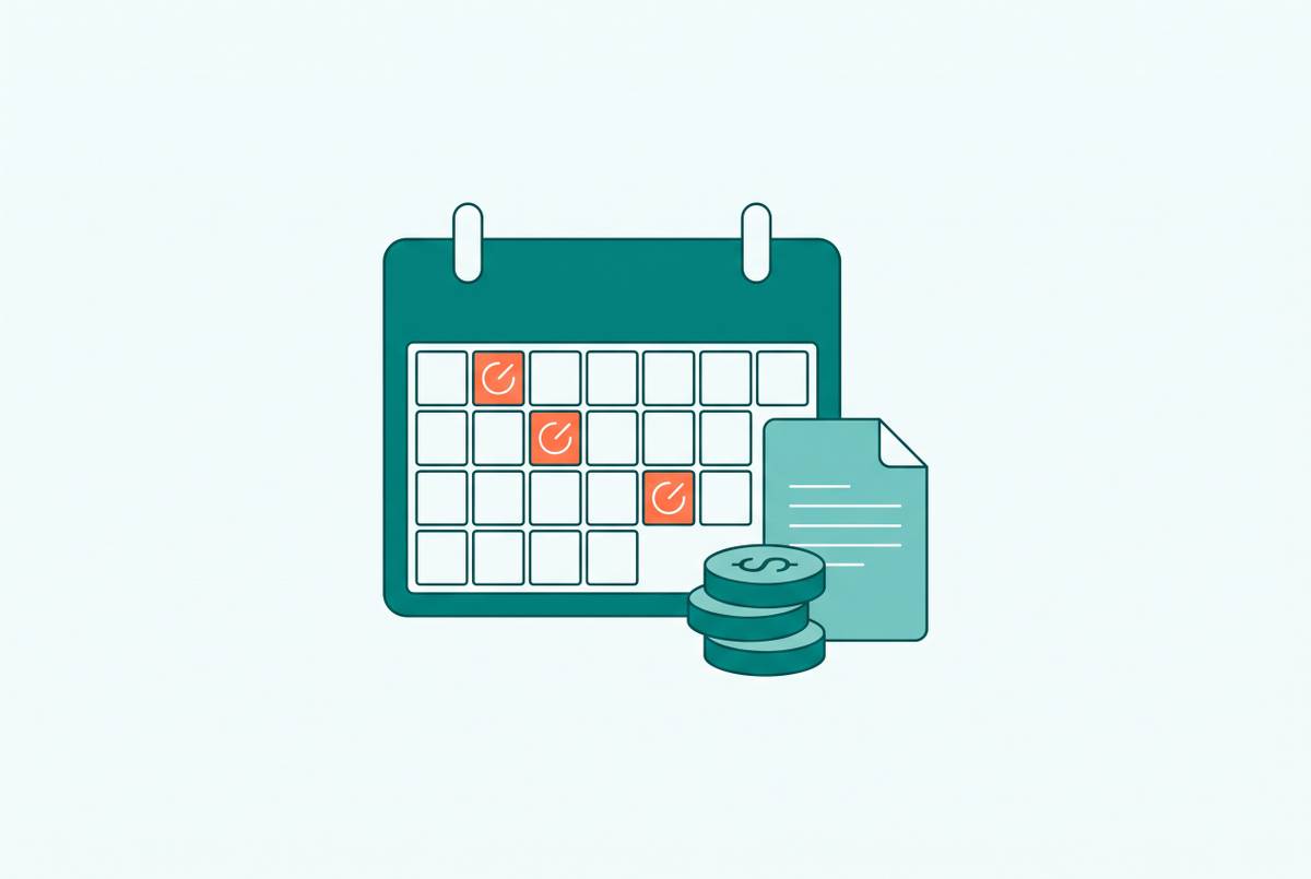 Cover illustration for “Payroll Tax Deposit Schedules for Small Employers”