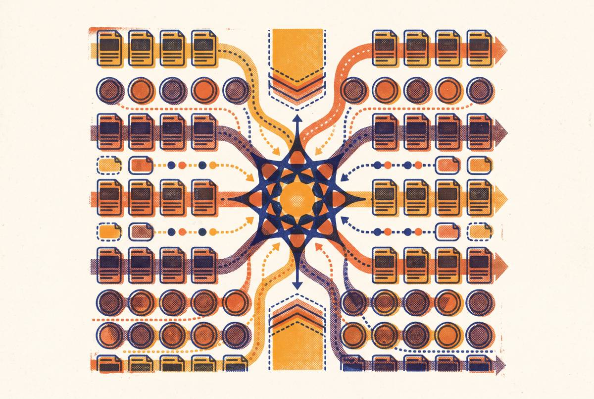 Cover illustration for “Synthetic Data Generation Using LLMs for Fine-Tuning”