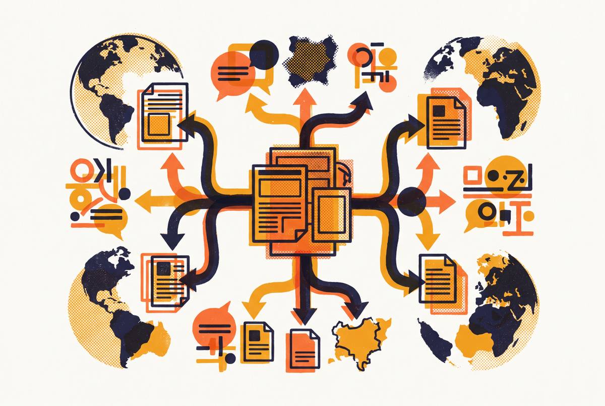 Cover illustration for “Content Localization Workflow for Multi-Market Campaigns”