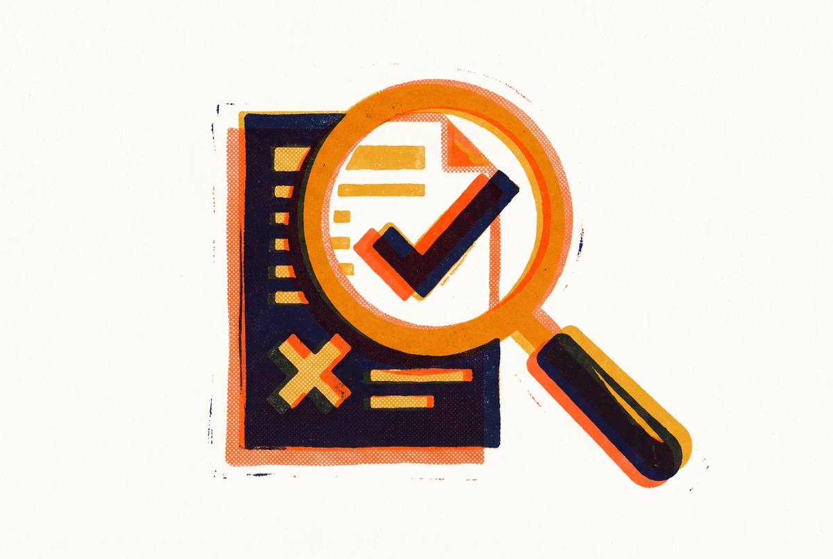 Cover illustration for “Fact-Checking Process for Marketing Content”