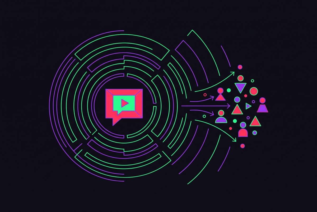 Cover illustration for “How to Build a Social Media Content Strategy That Reaches Buyers”