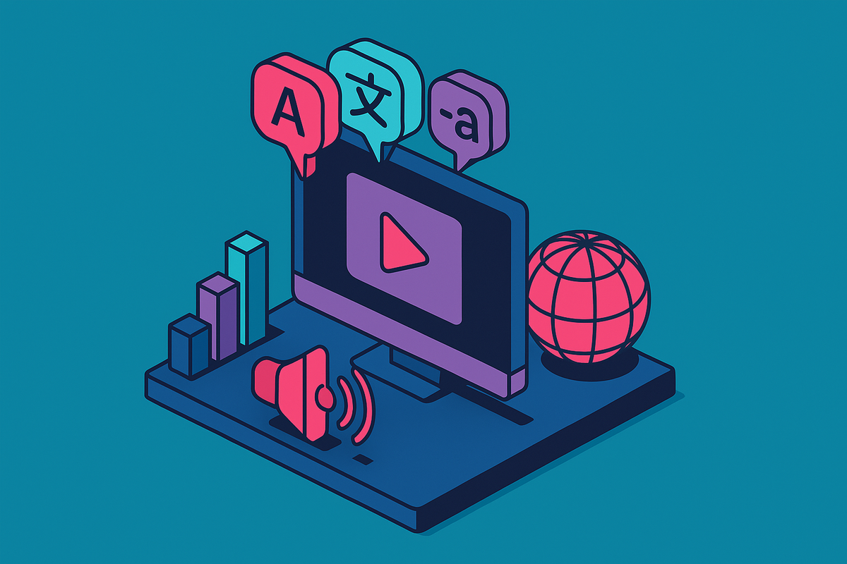 Cover illustration for “multilingual TTS platforms for global marketing campaigns”