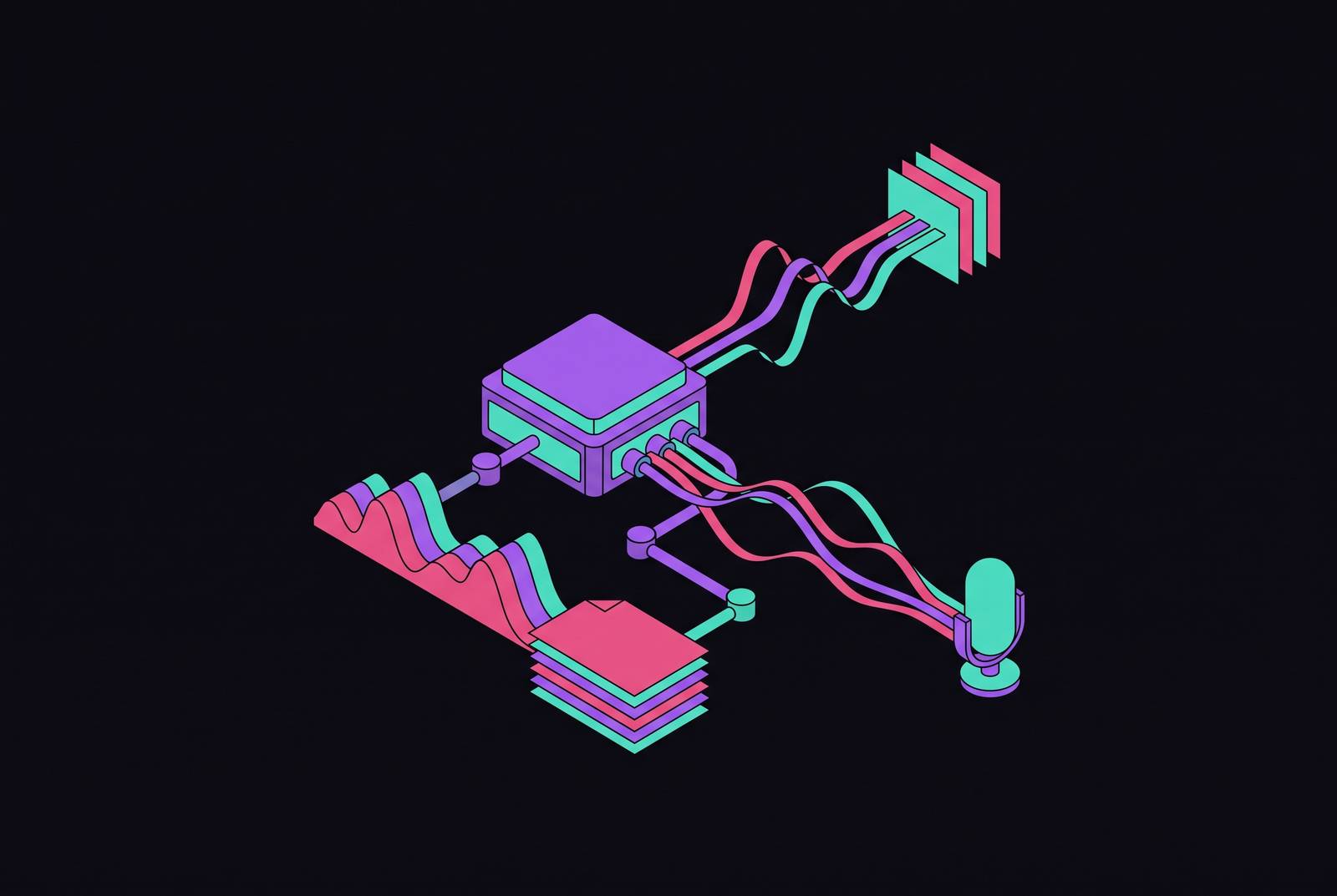 Cover illustration for “Python Speech to Text Integration With Streaming Audio Sources”