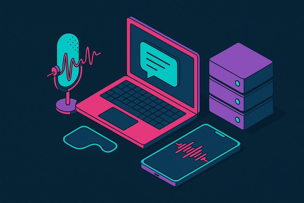 Cover illustration for “Real-Time STT for Voice Agent Applications”
