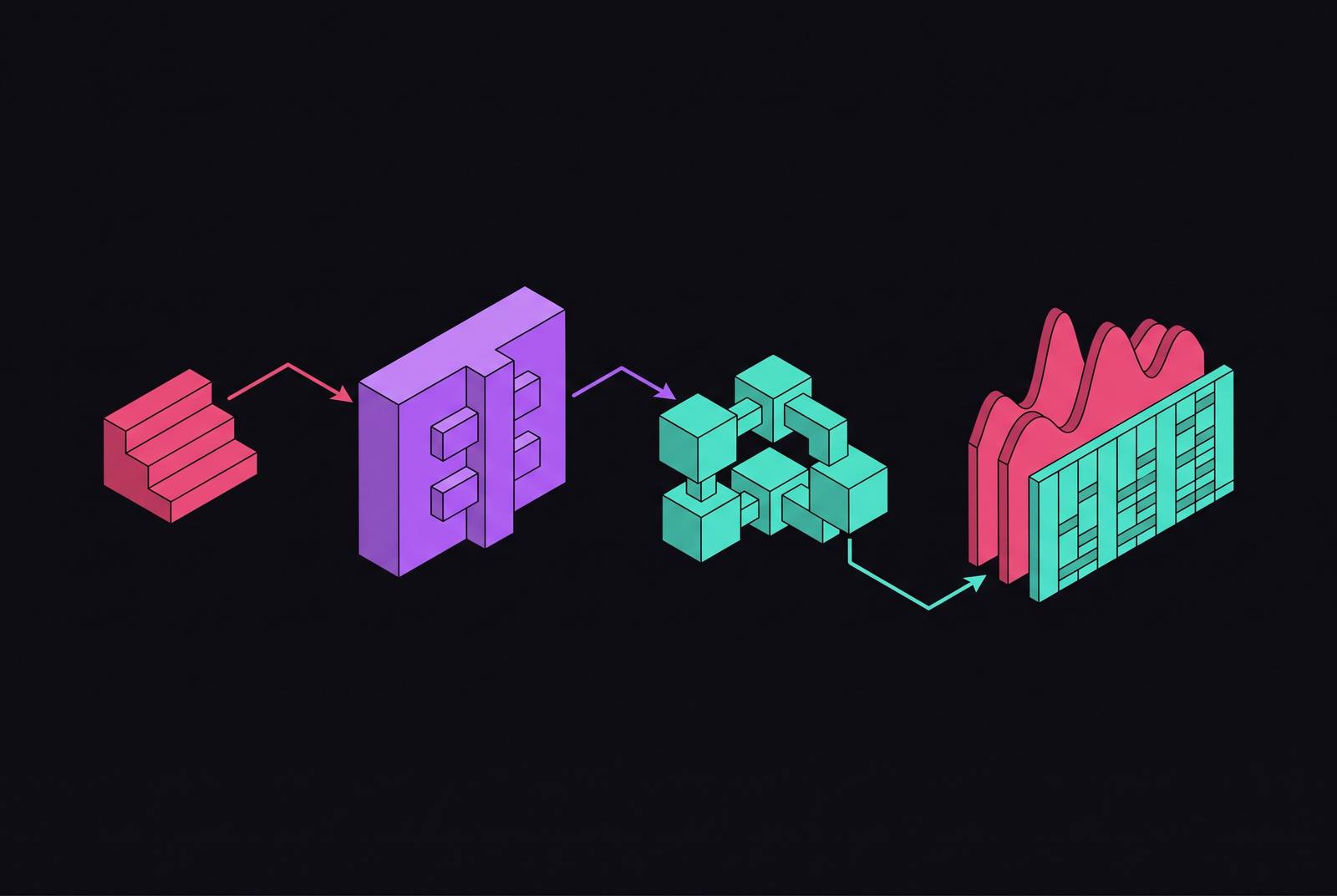 Cover illustration for “TTS Acoustic Architectures From Tacotron 2 to VITS”