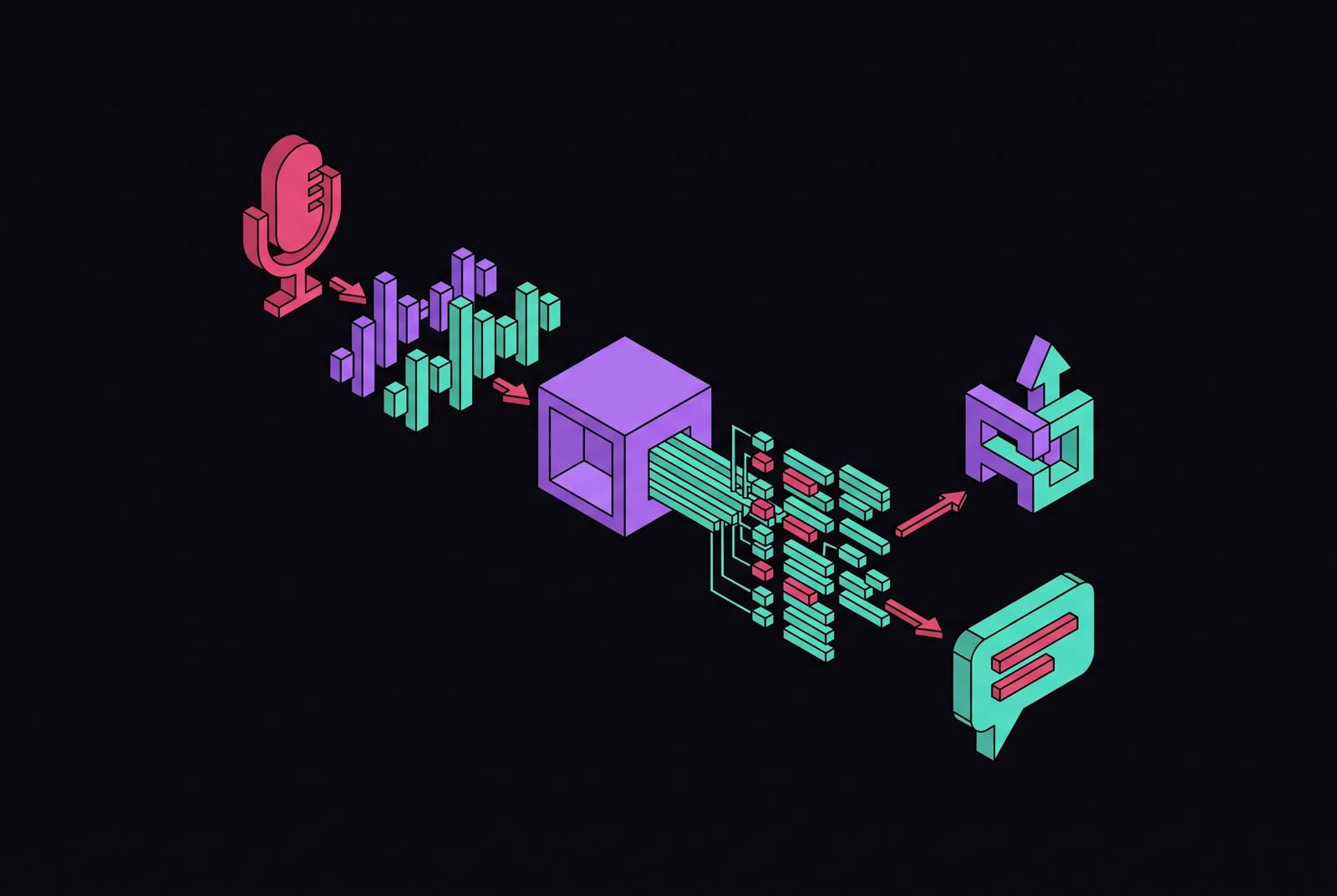 Cover illustration for “Real-Time STT for Voice Agent Applications”