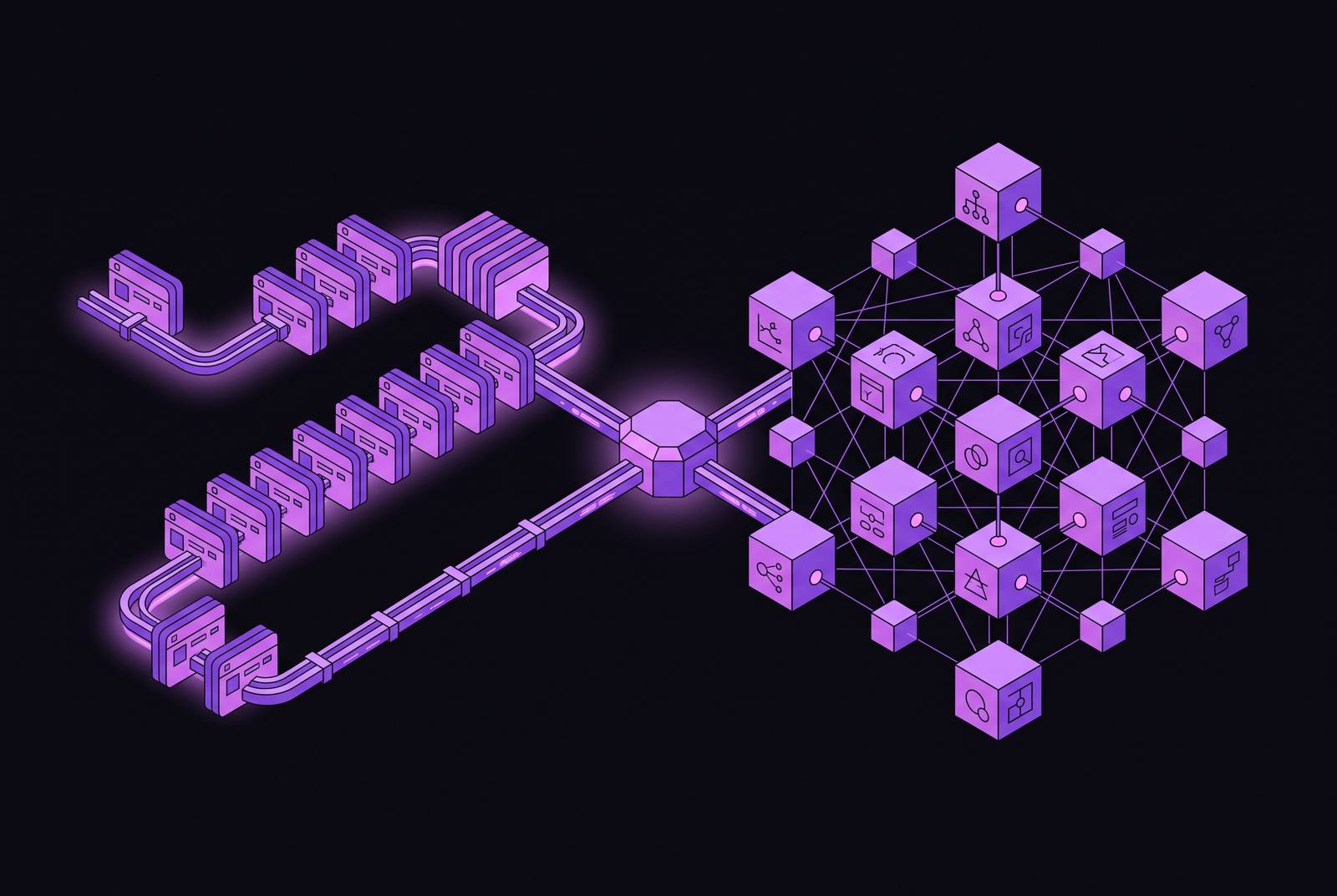 Cover illustration for “Episodic vs Semantic Memory Structures for Autonomous Agents”