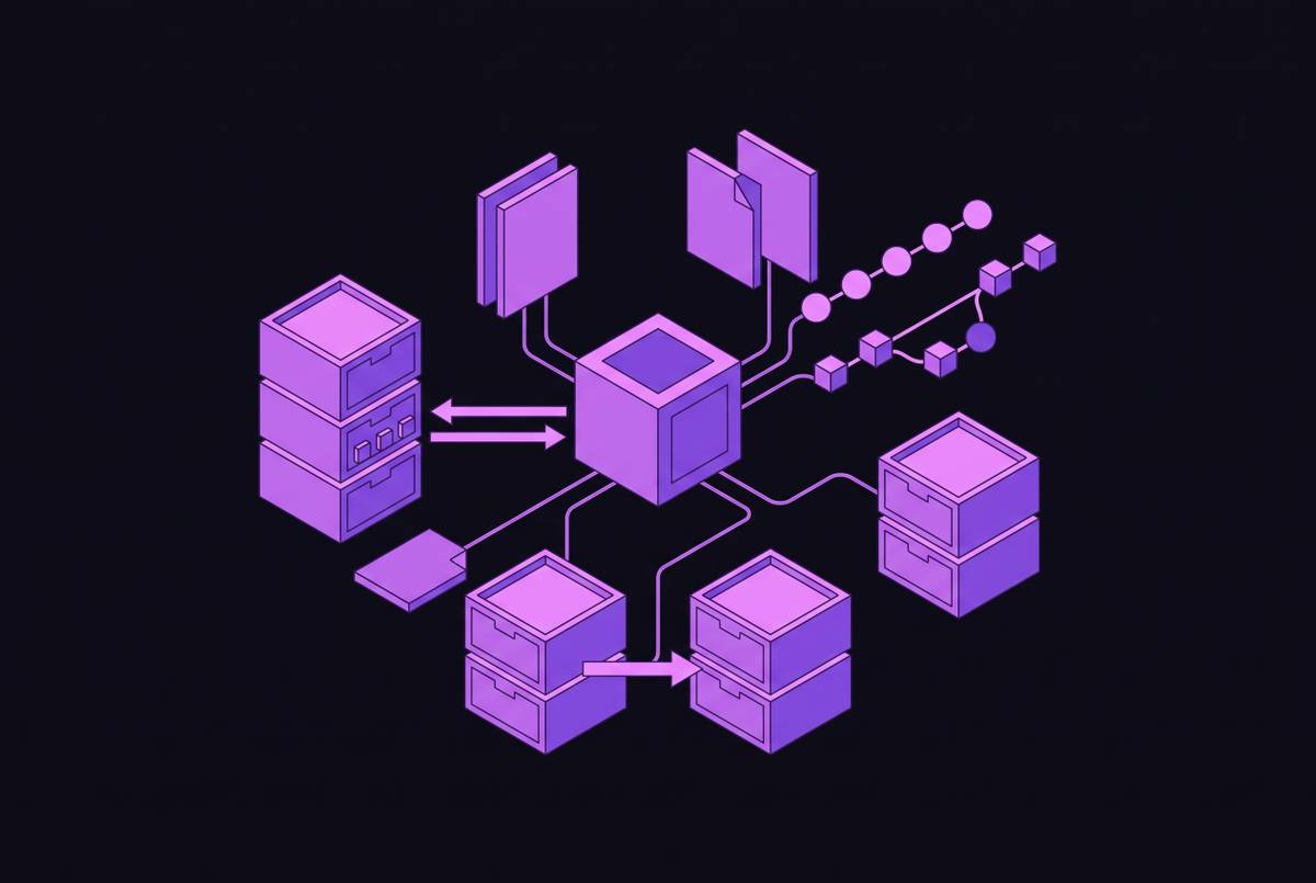 Cover illustration for “GitHub Integration Patterns for Agents That Operate on Code Repositories”