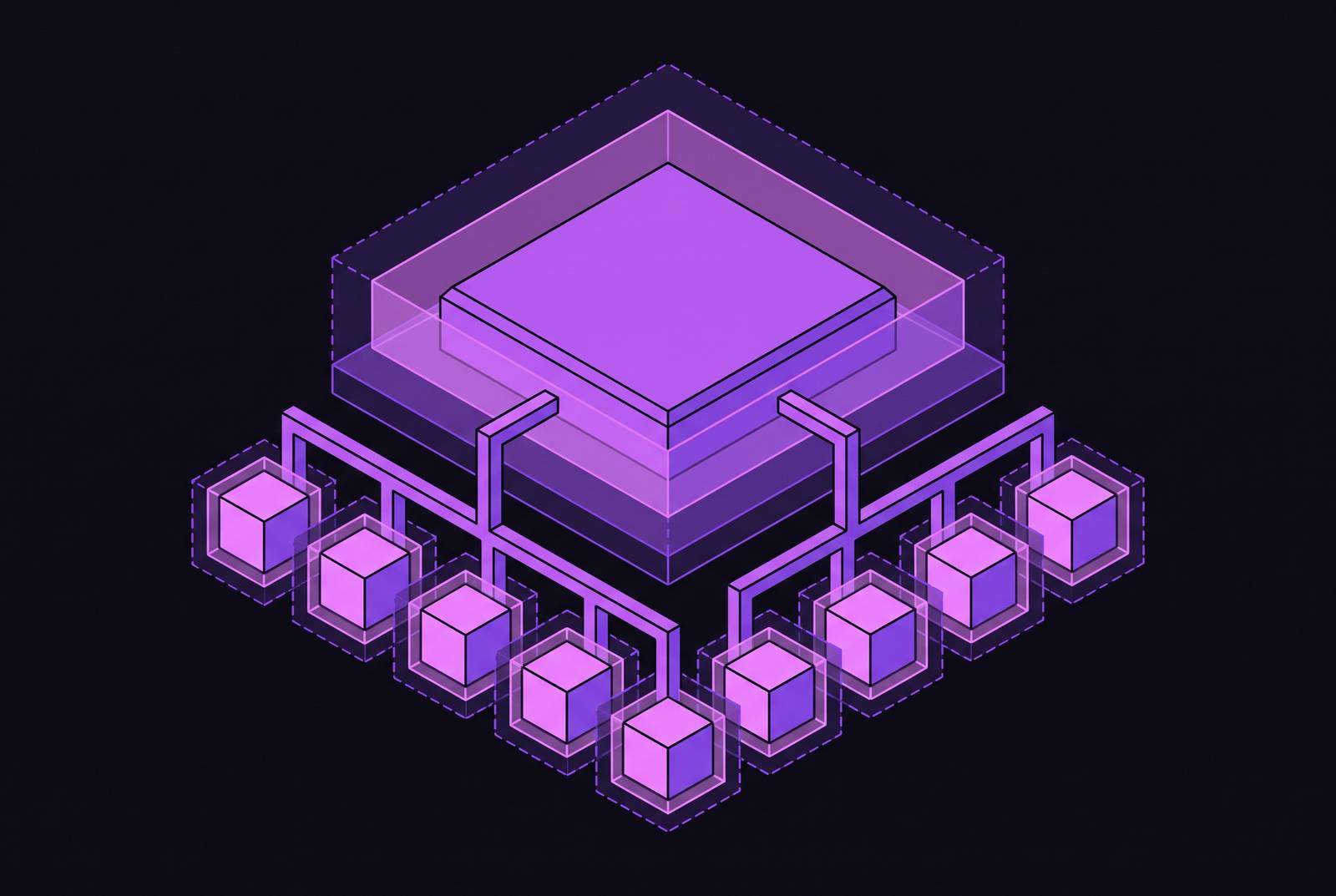 Cover illustration for “Orchestrator-Subagent Trust Boundaries in Hierarchical Agent Systems”