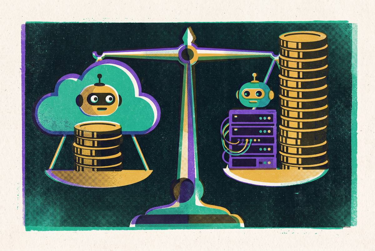 Cover illustration for “Managed Hosting vs. Self-Hosting Cost Comparison for AI Agents”