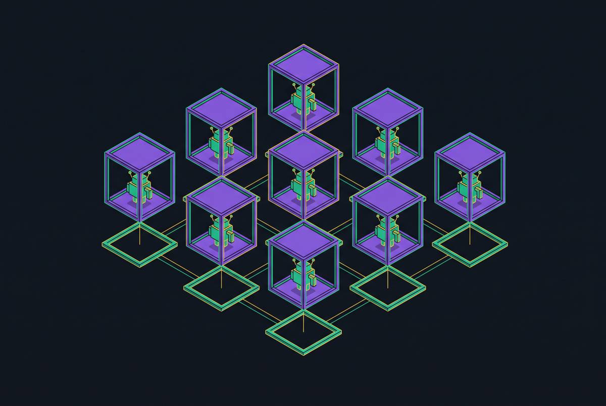 Cover illustration for “Per-User Agent Sandbox Design Patterns”