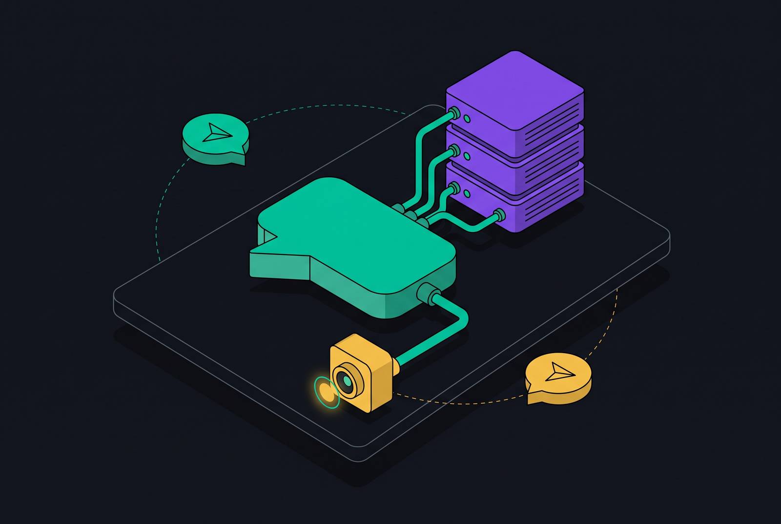 Cover illustration for “WhatsApp Business API Integration for Always-On Agents”
