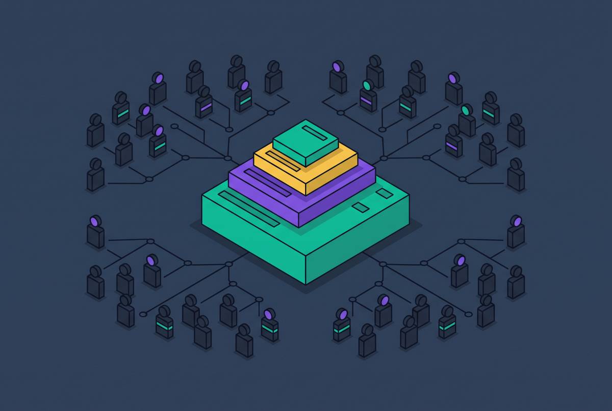 Cover illustration for “Versioning Agent Configurations Across a Growing User Base”