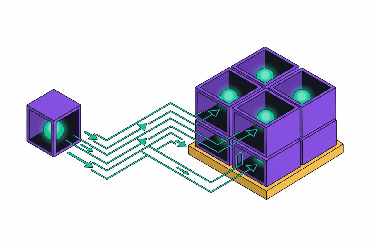 Cover illustration for “Migrating a Single-Instance Agent Prototype to Multi-Tenant”