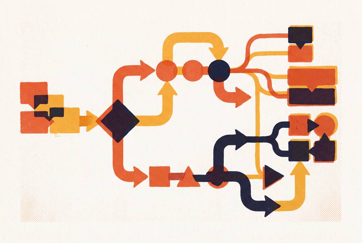 Cover illustration for “Conditional Task Logic for Agent Jobs That Depend on Earlier Results”