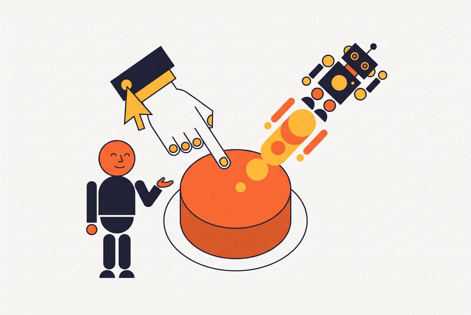Cover illustration for “One-Click Agent Deployment for Non-Technical Founders”