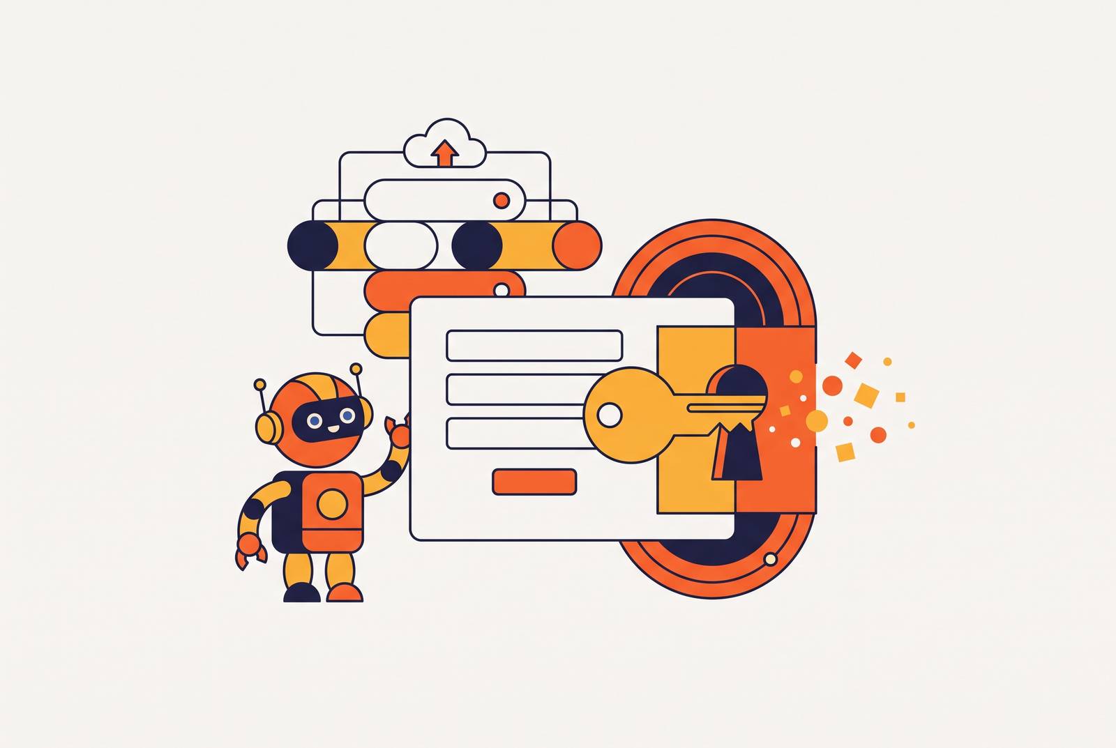 Cover illustration for “Account Creation and First Login on a Hosted Agent Platform”