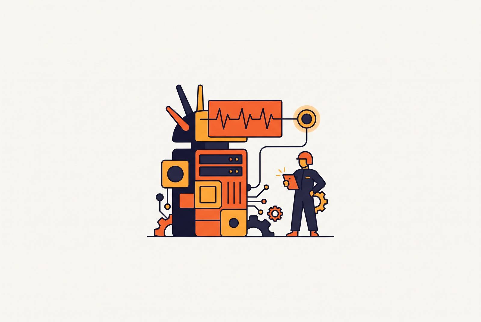 Cover illustration for “What AI Agent Uptime Actually Means for Solo Operators”