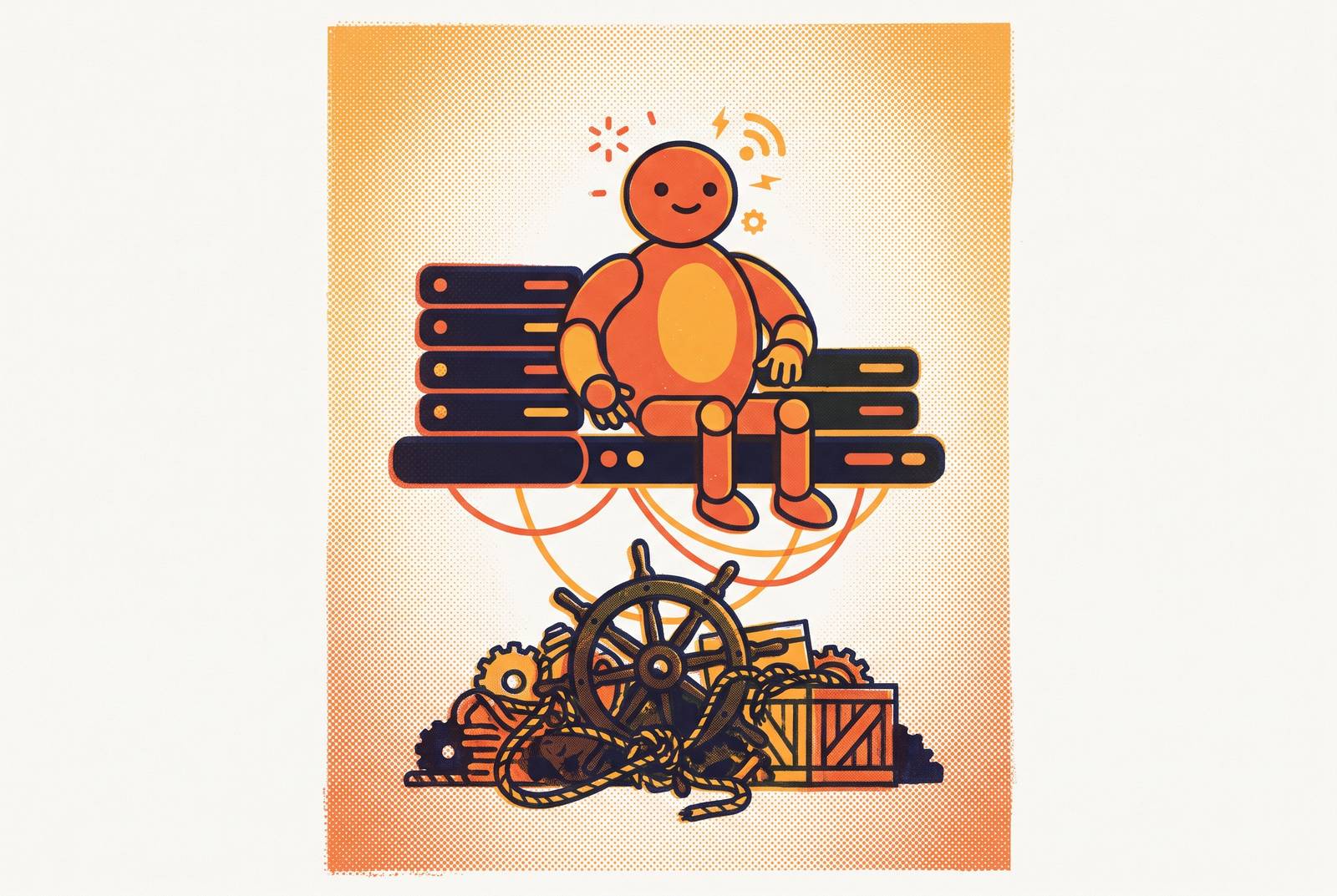 Cover illustration for “What Happens to Your AI Agent When You Skip Kubernetes and Choose Managed Infrastructure”