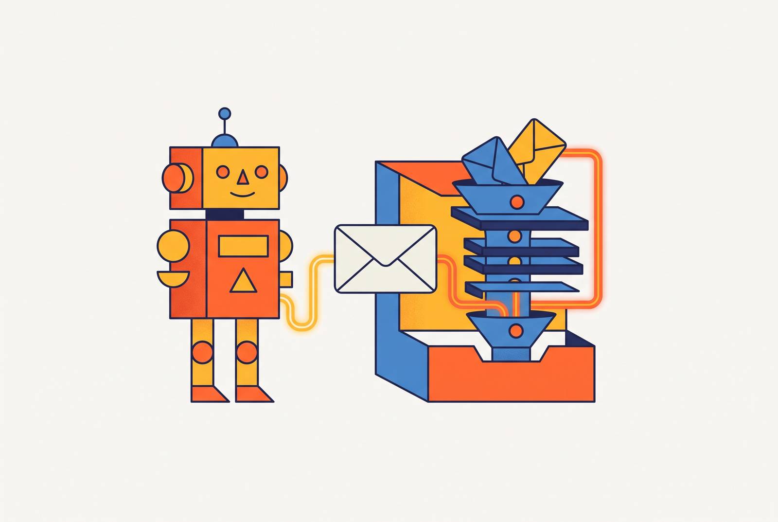 Cover illustration for “Connecting an AI Agent to Gmail Without Breaking Existing Filters”