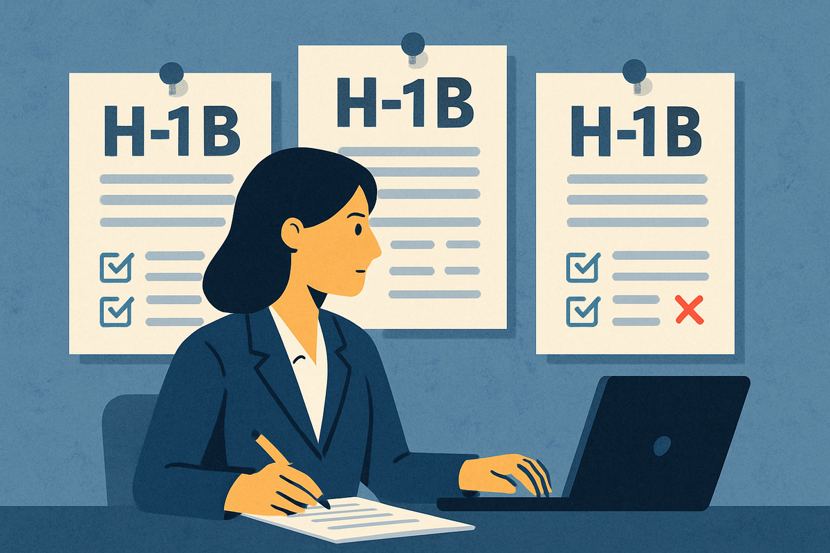Cover illustration for “H-1B Filing Services for Employers Compared”