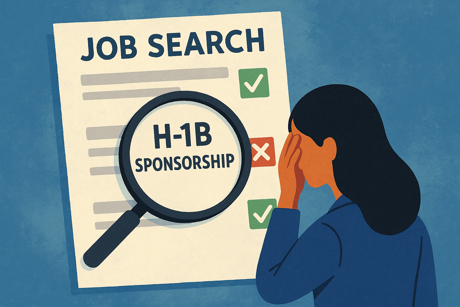 Cover illustration for “H-1B Sponsorship Job Listings Accuracy Problems”