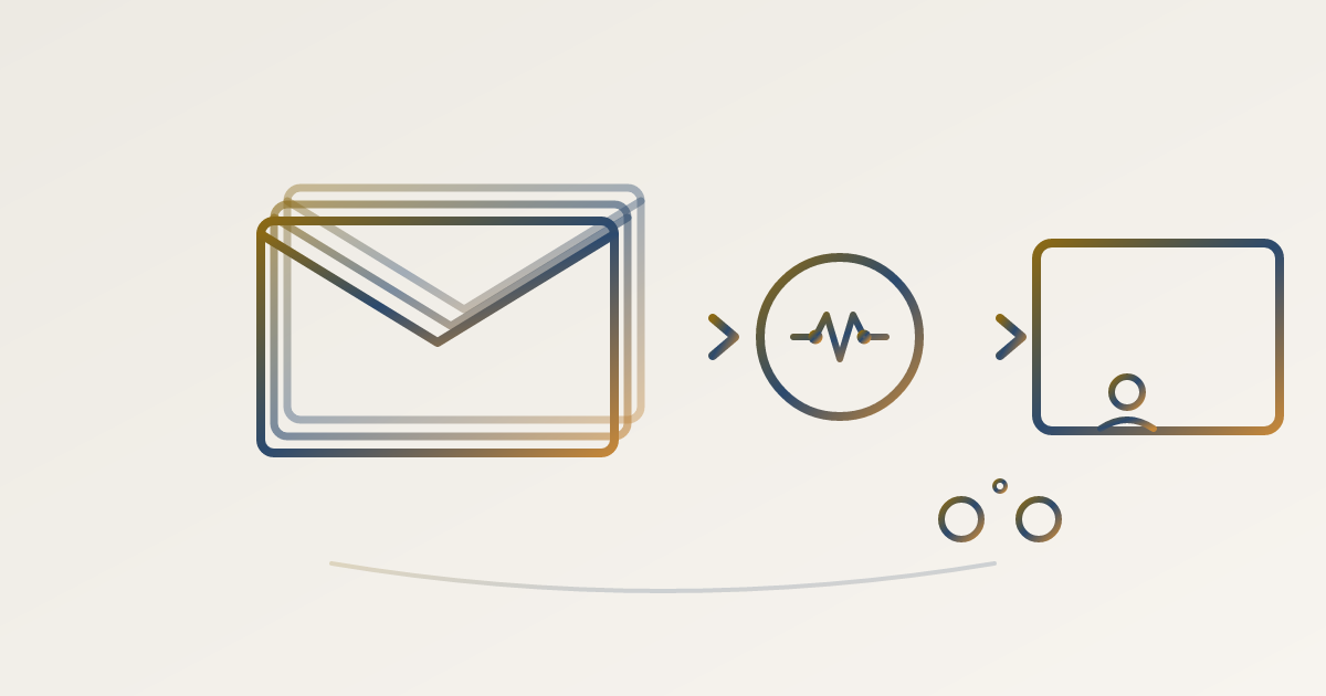 Cover illustration for “AI Summarization of Long Email Threads for Relationship Context”