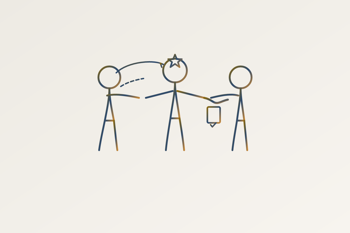 Cover illustration for “Attributing Credit for Introductions That Close Deals”